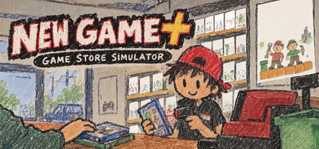 Cover art from New Game+ - Game Store Simulator