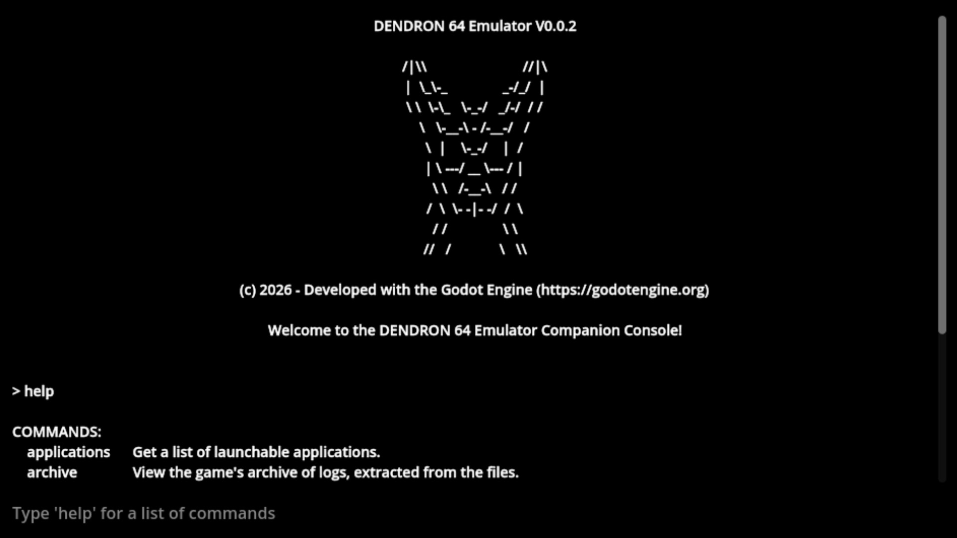 Dendron 64 trailer