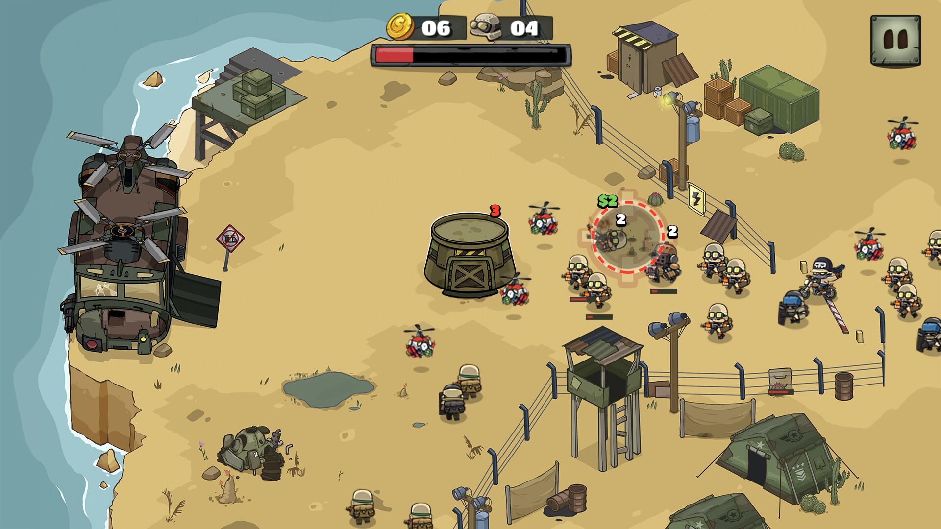 Metal Soldiers: Incremental Defense screenshot 3