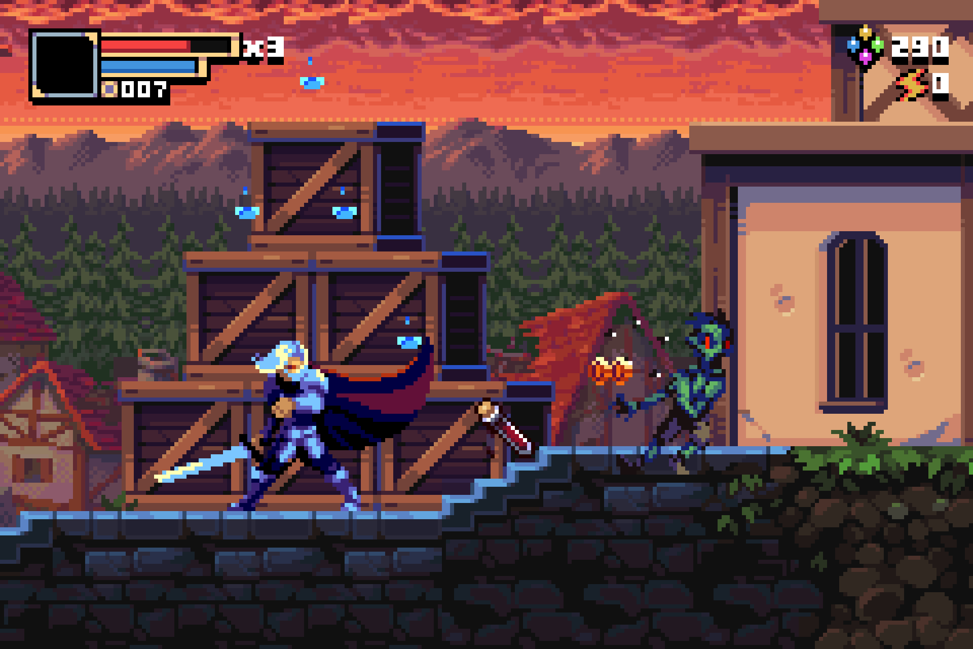Demons of Asteborg DX screenshot 2