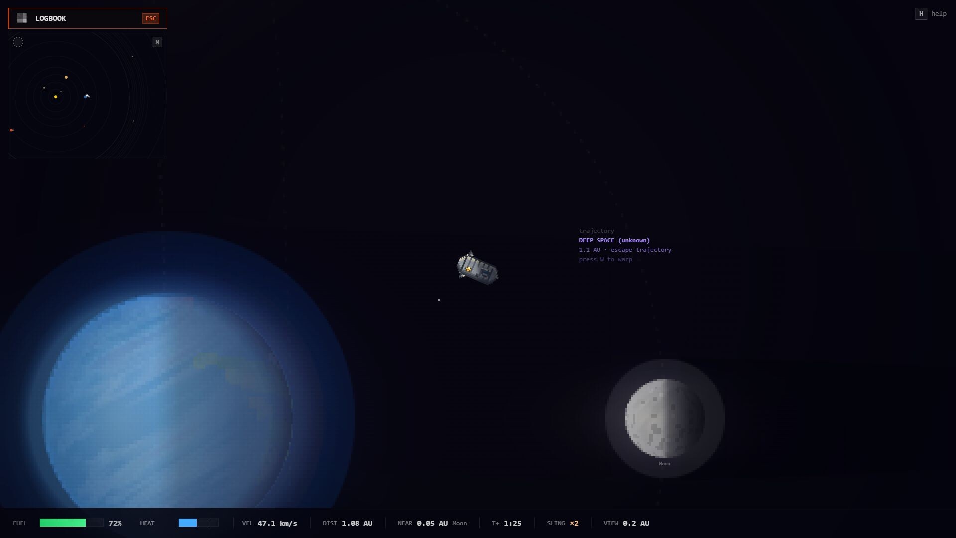 Slingshot: Escape the solar system trailer