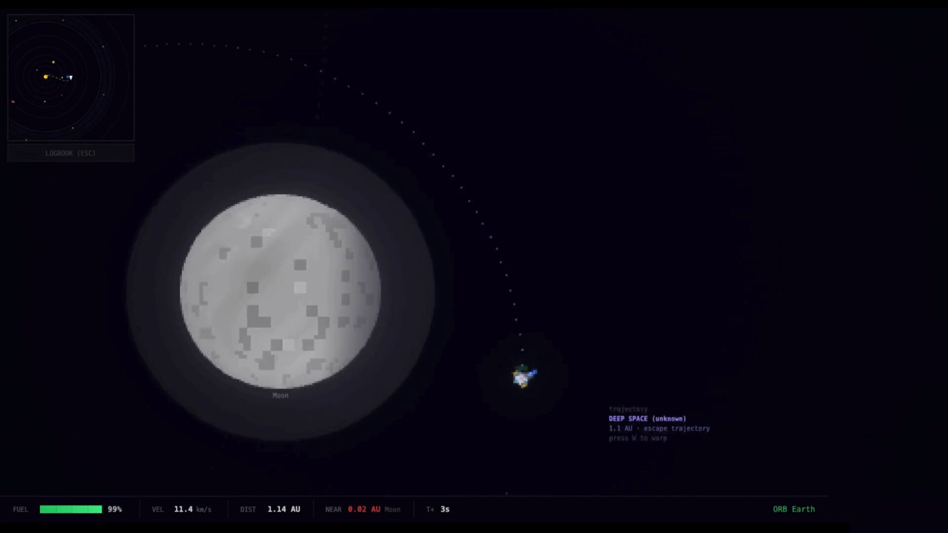 Slingshot: Escape the solar system trailer