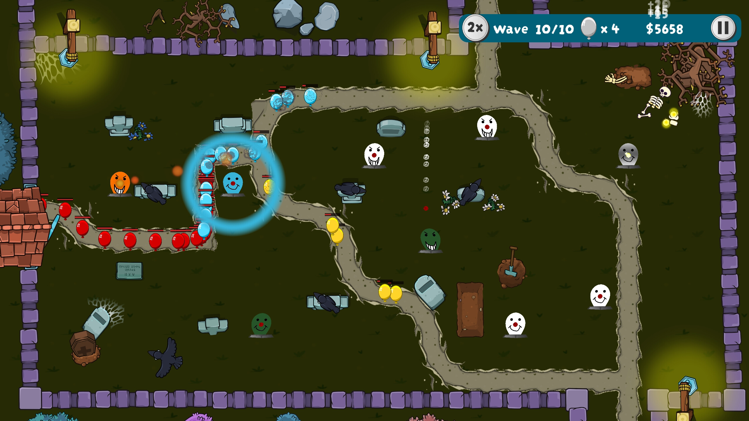 Nozie Tower Defense XL screenshot 2