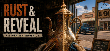 Cover art from Rust & Reveal: Restoration Simulator