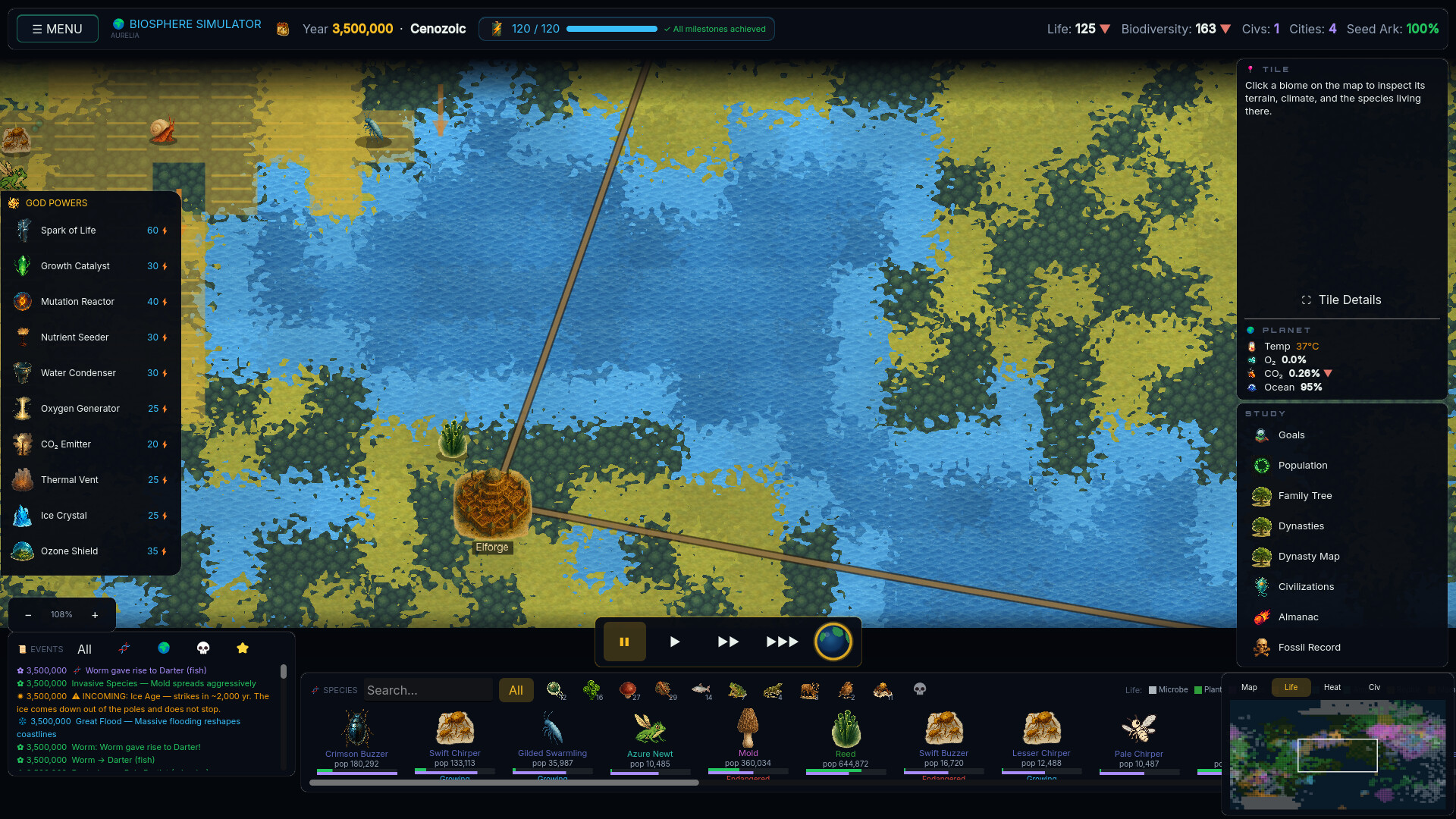 Biosphere Simulator screenshot 3