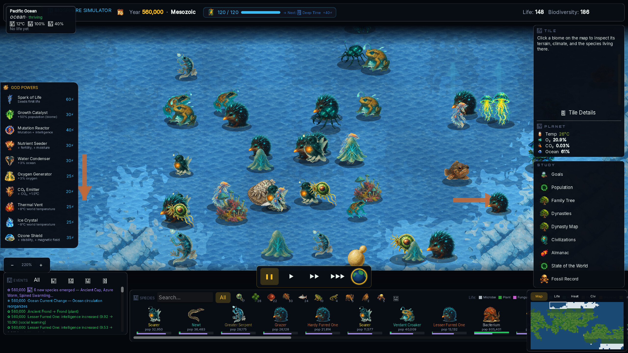 Biosphere Simulator screenshot 3