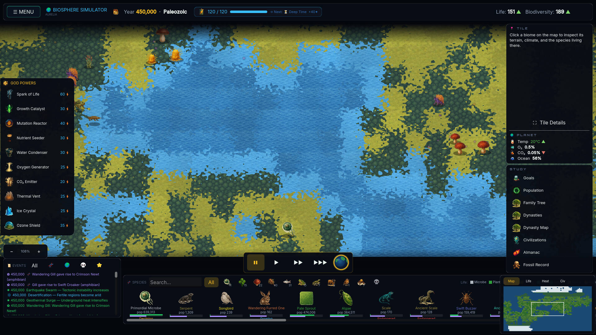 Biosphere Simulator trailer