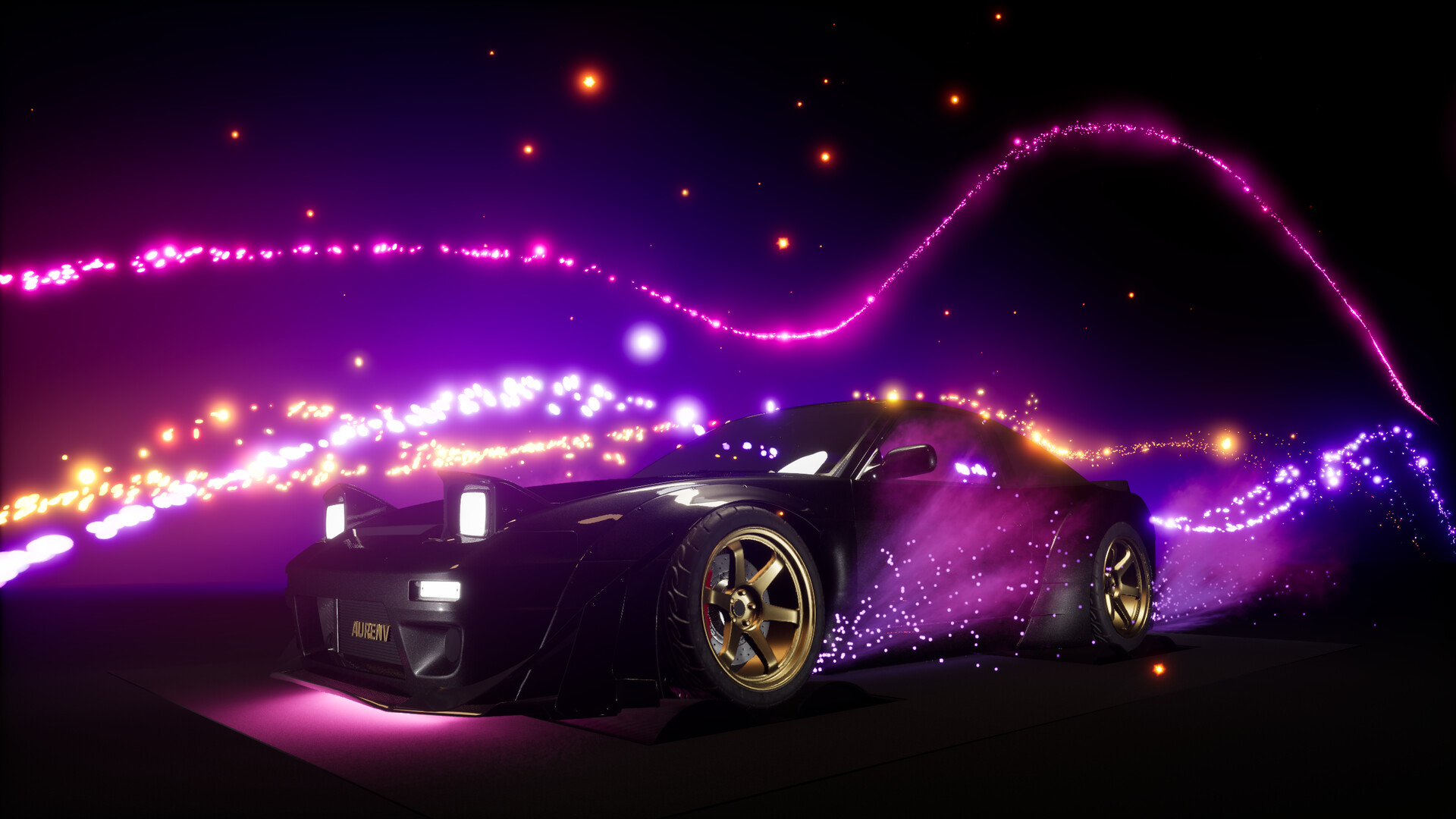 Aurenv - Audio Reactive 3D Environments trailer