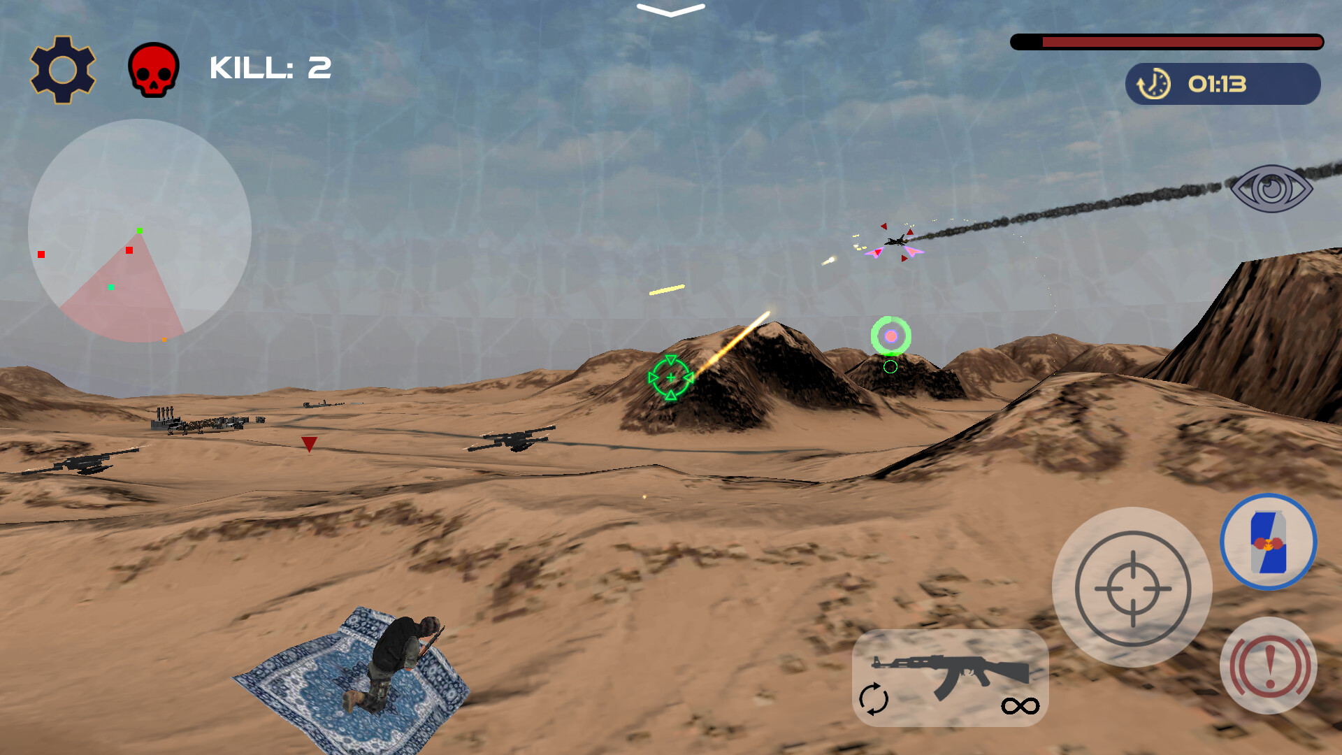 Carpet Hero: Jet Hunter screenshot 5