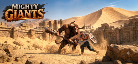 Cover art from Mighty Giants