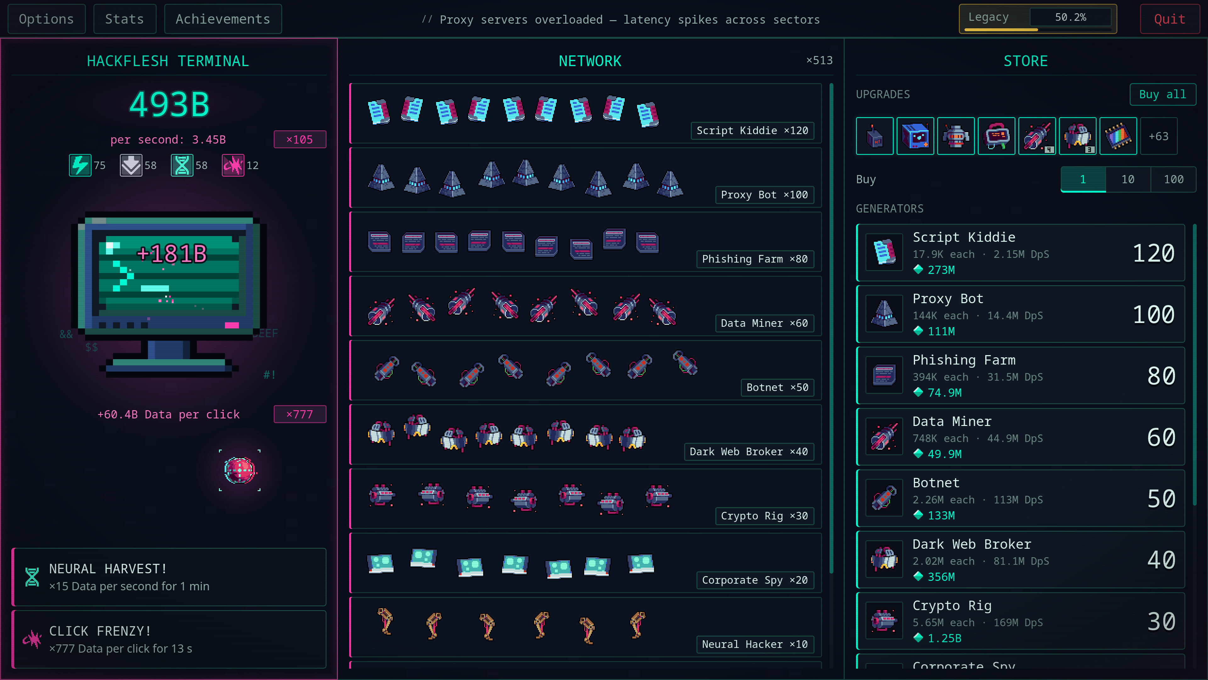 Hackflesh screenshot 3
