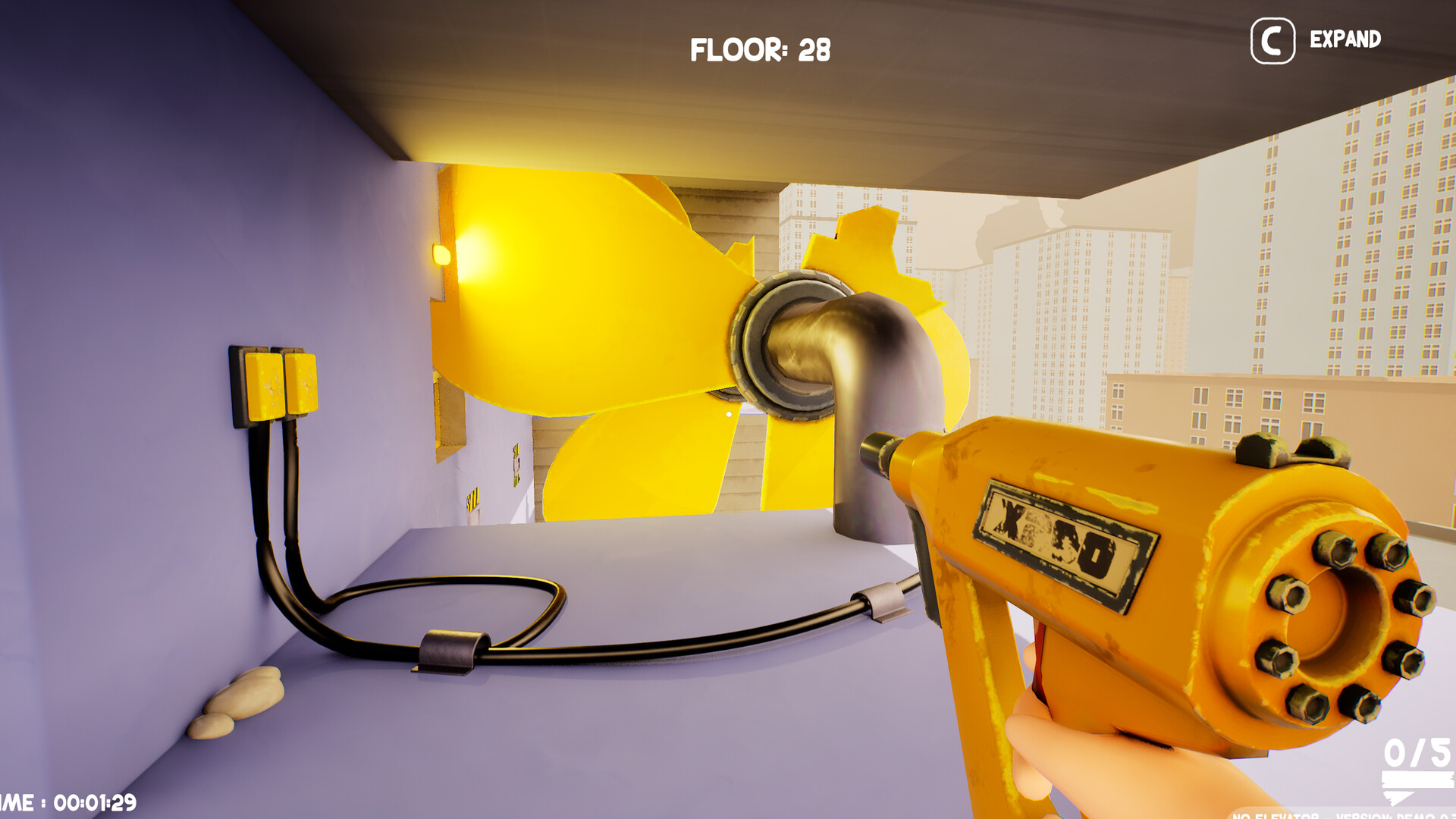 No Elevator trailer