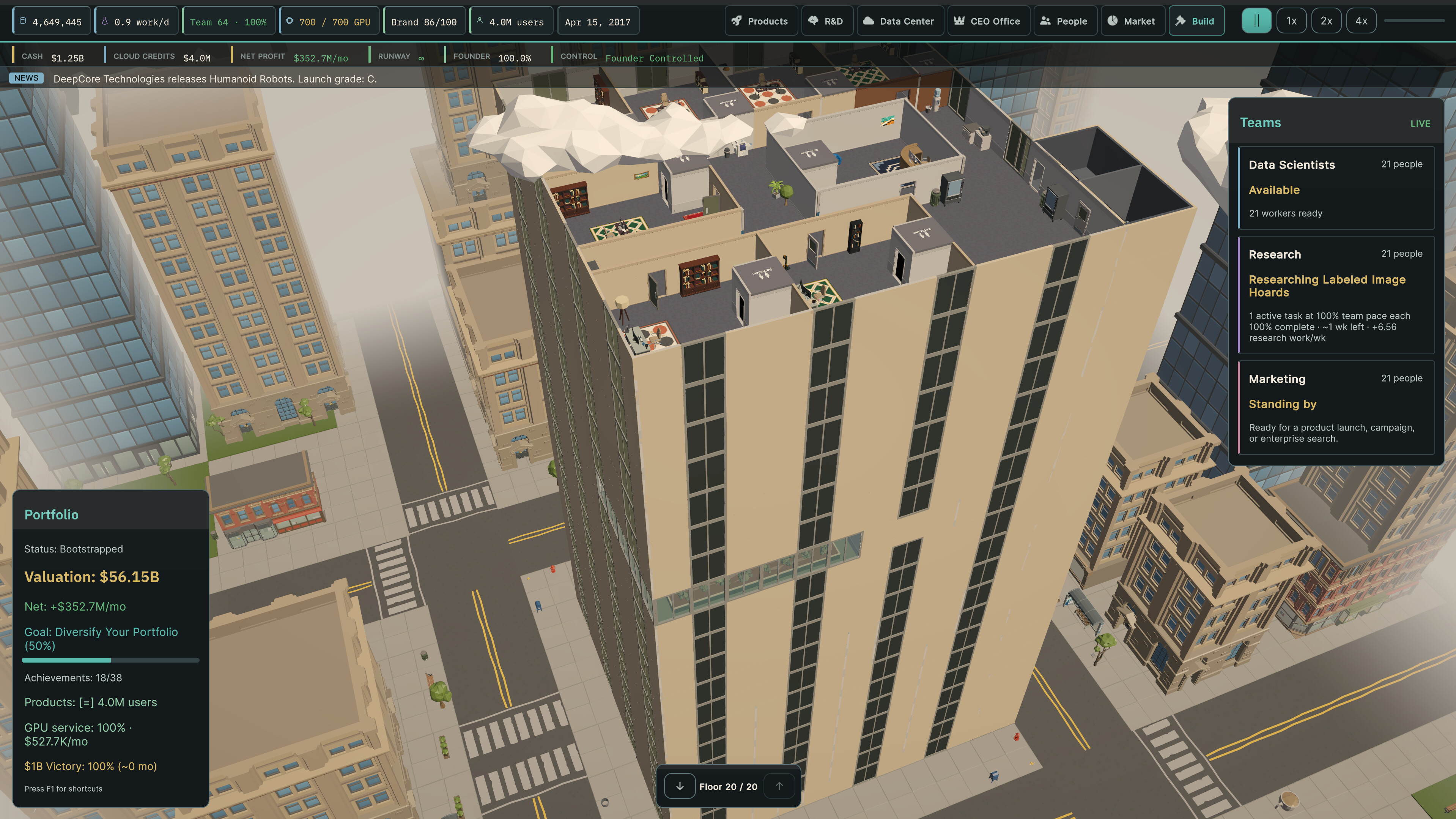 Artificial Ambition screenshot 3