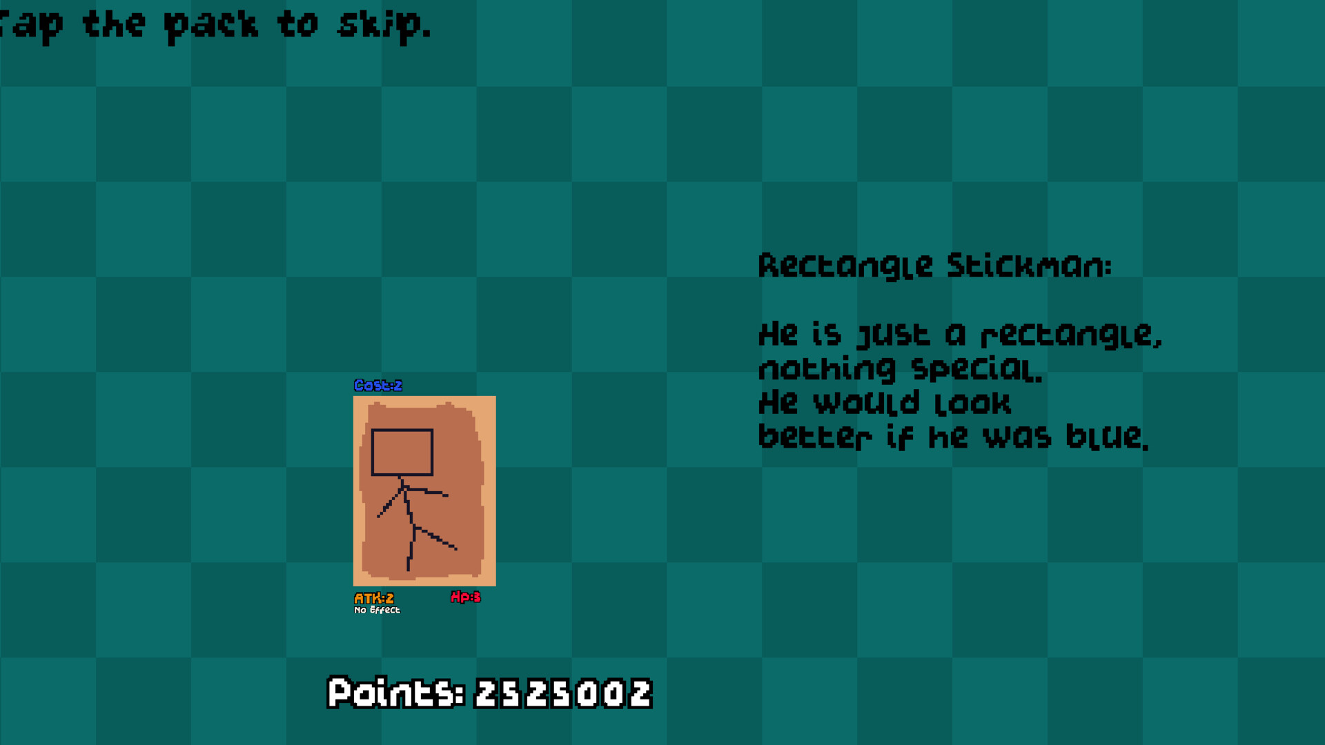 Stick Cards RNG screenshot 2