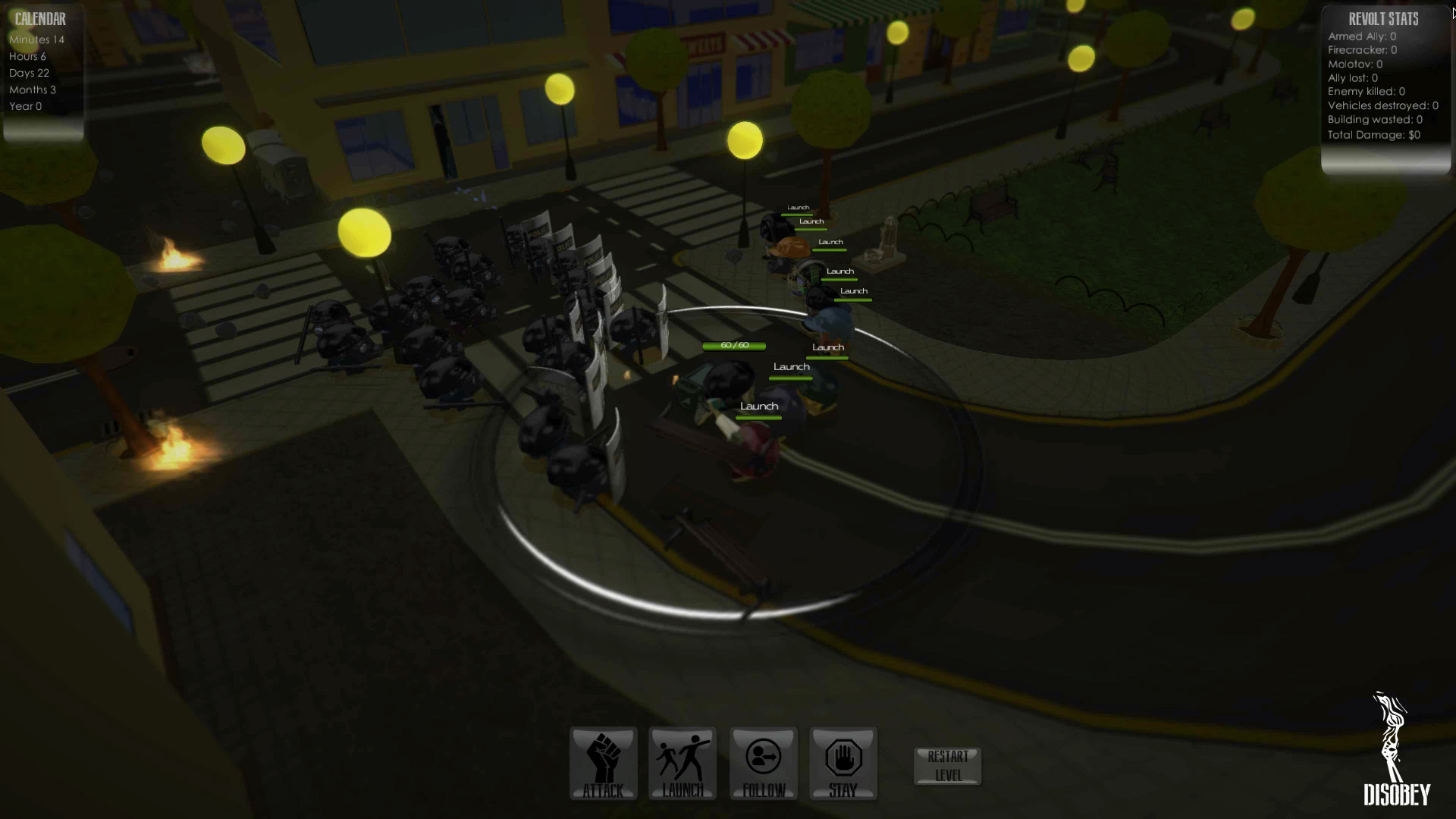 Disobey - Revolt Simulator screenshot 4