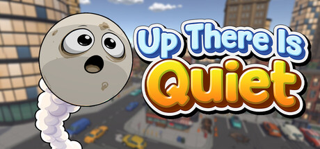 Cover art from Up There is Quiet