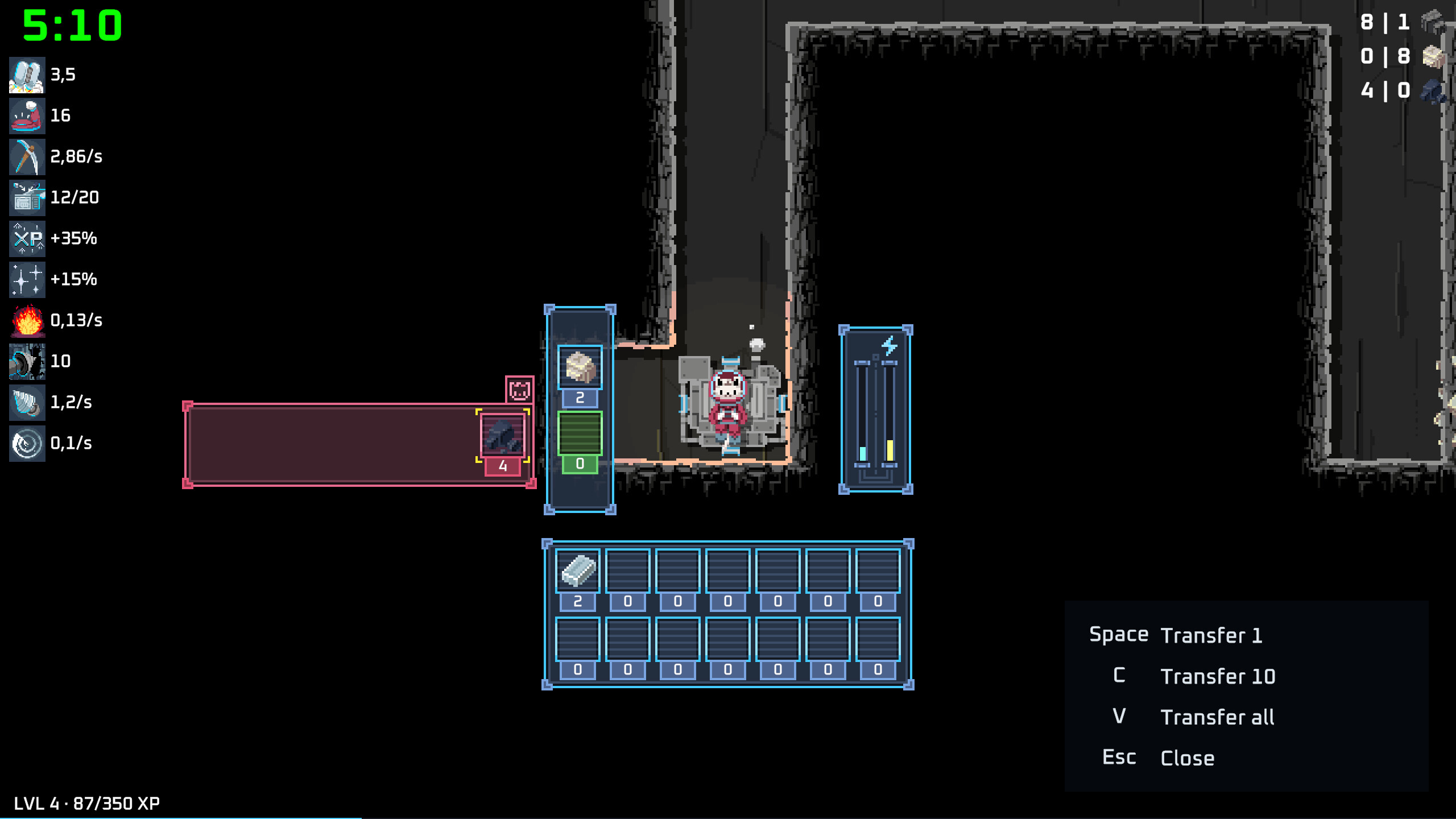 Space Cat Digger screenshot 3
