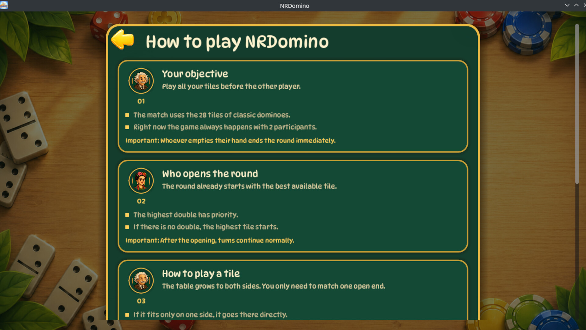 NRDominó trailer