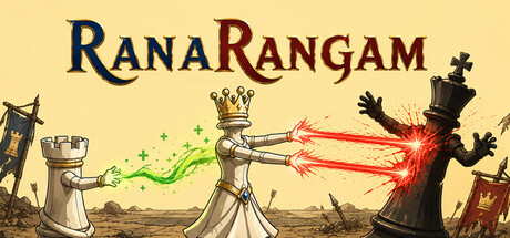 Cover art from RanaRangam: Where Chess Pieces Bleed