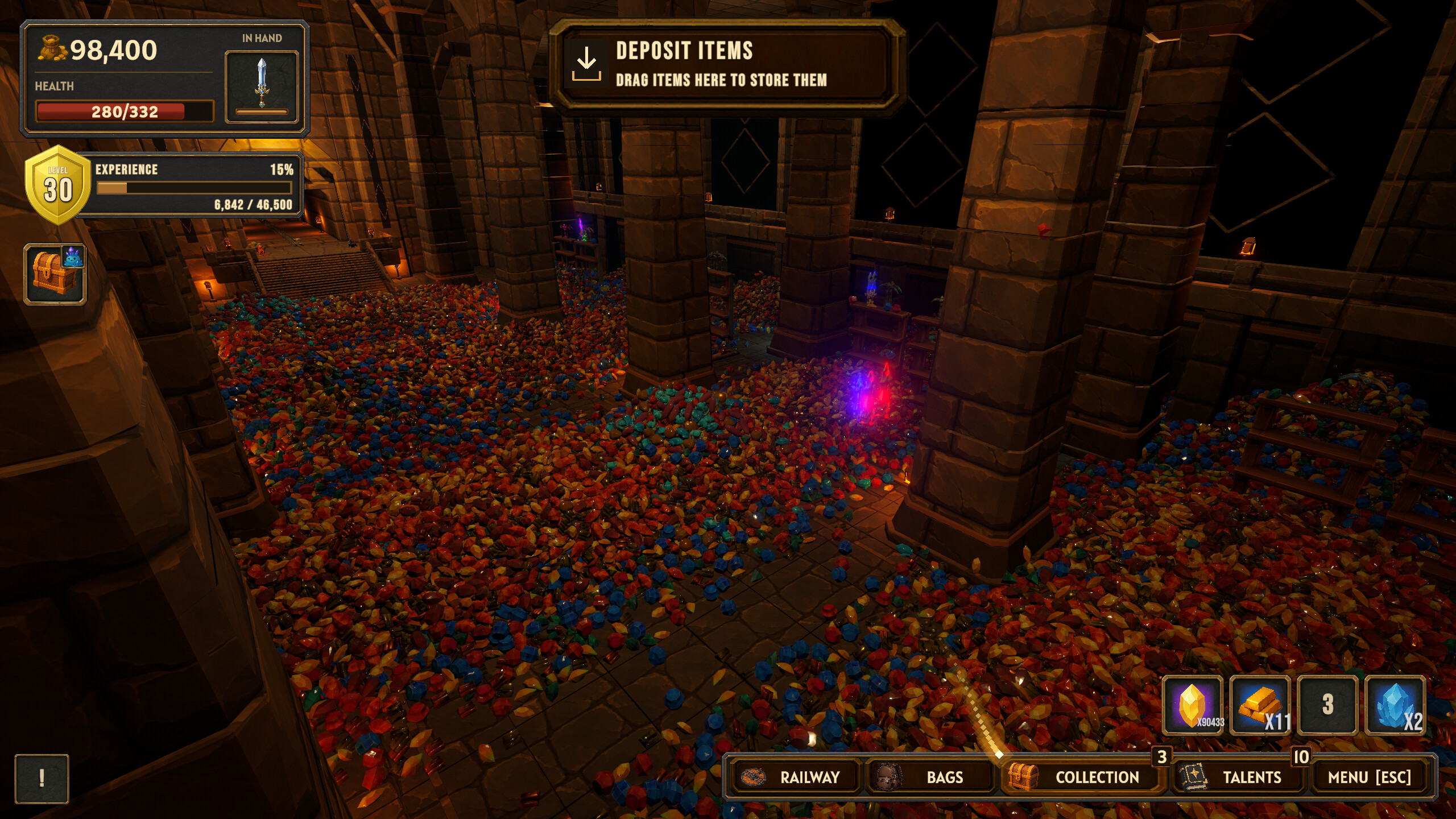 Diggems screenshot 2