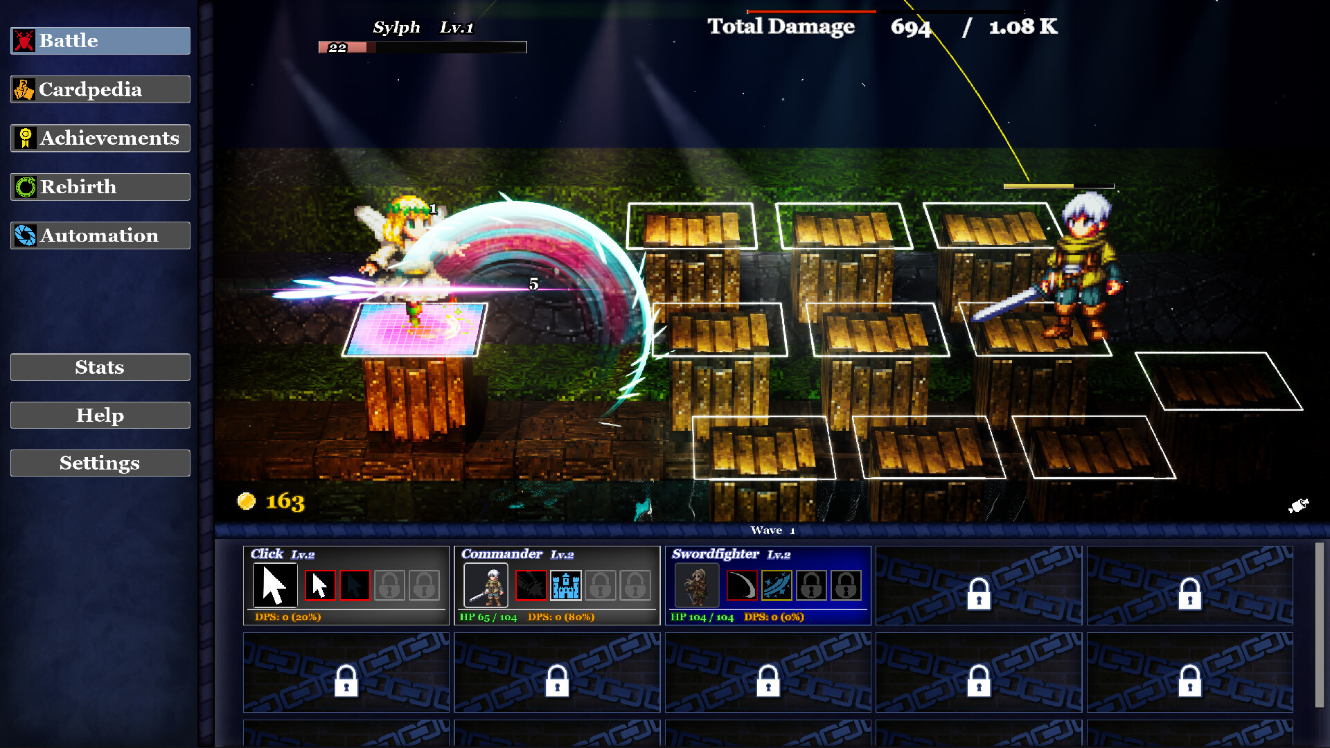 Clicker Tactics: Memorian screenshot 4