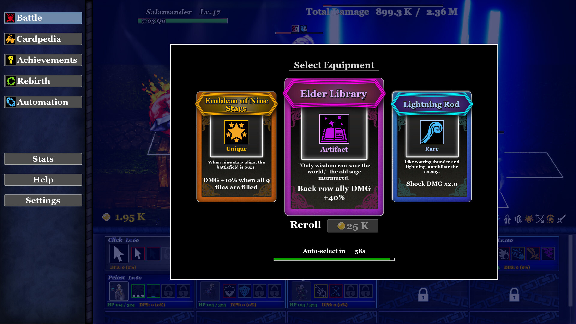 Clicker Tactics: Memorian screenshot 2