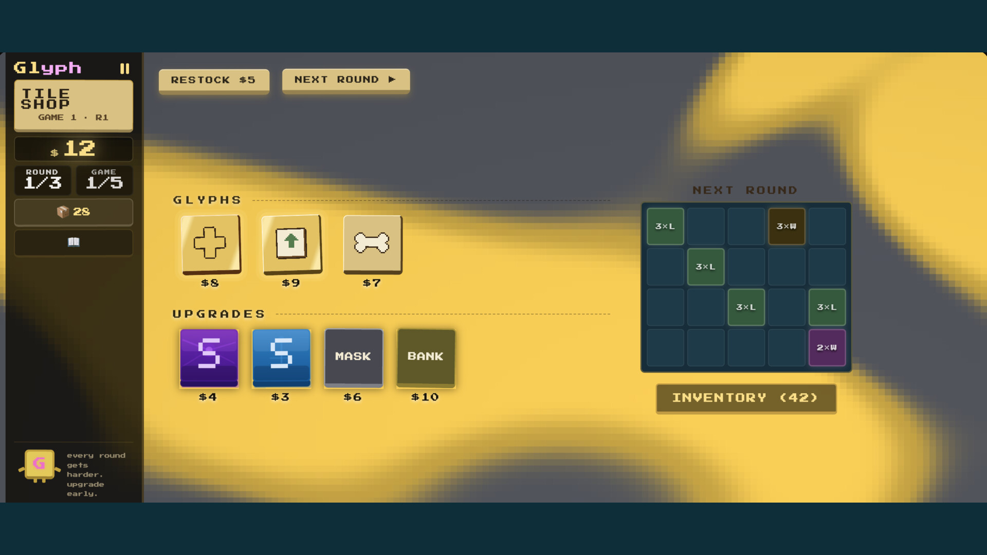 Glyph screenshot 3