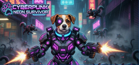 Cover art from Cyberpunk Neon Survivor