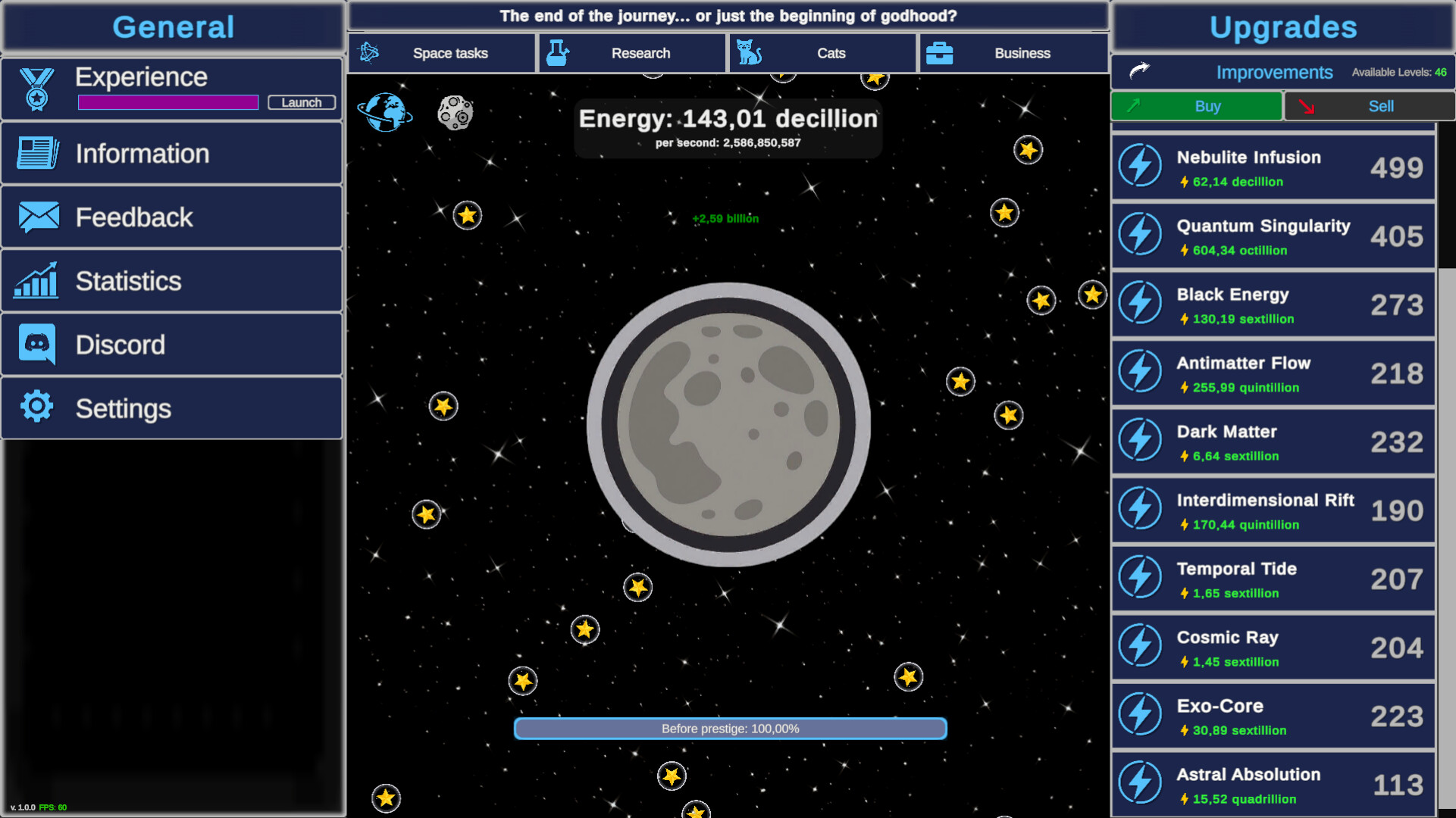 Clicker Astro Planet 2 screenshot 2