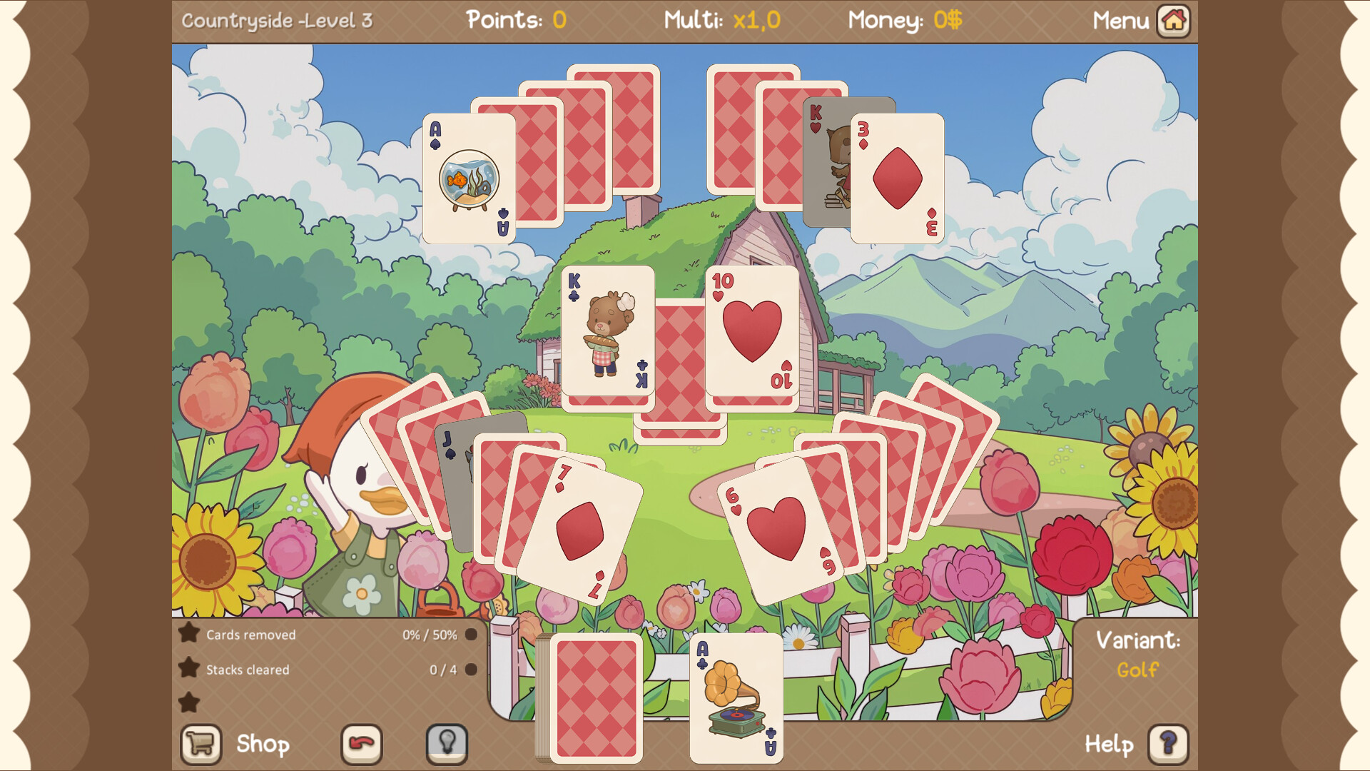 Clover Town Cozy Solitaire trailer