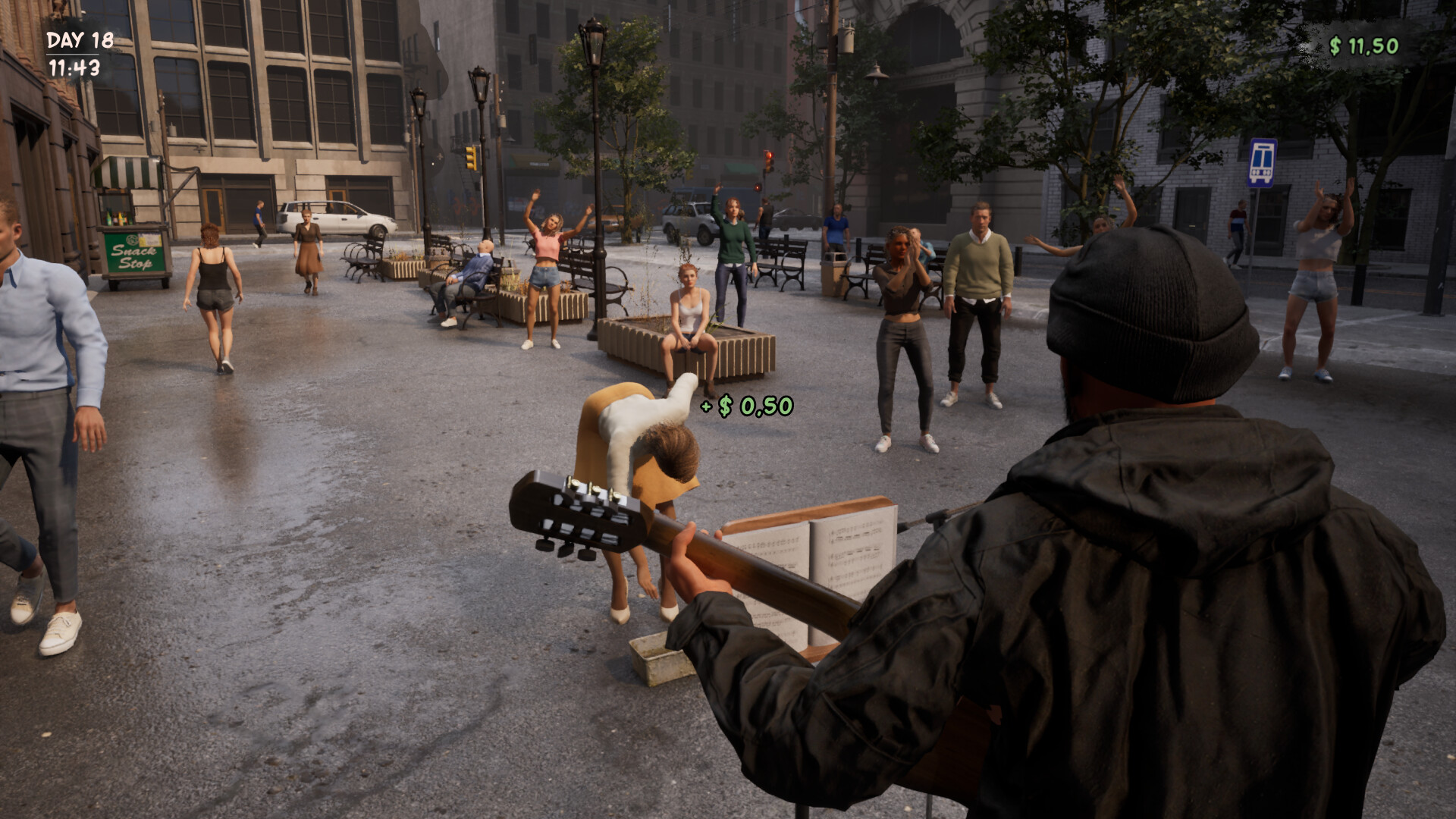 Not Today: Homeless Survival screenshot 4