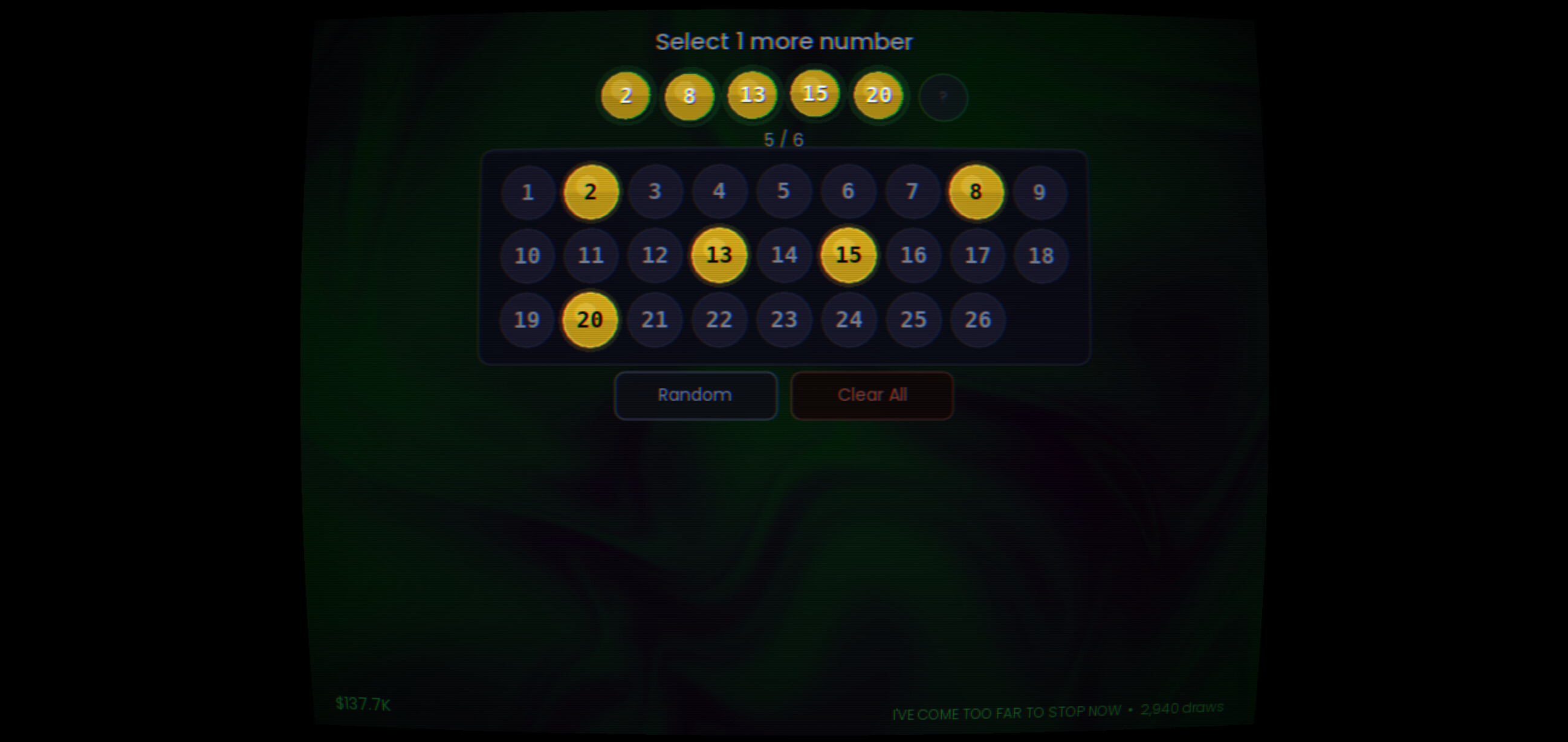 Lotto.exe screenshot 2