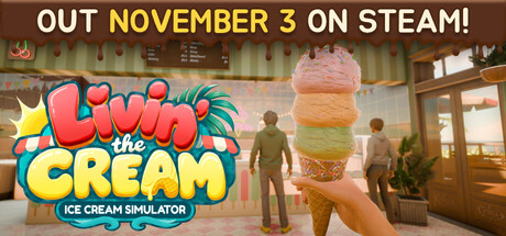 Cover art from Livin' the Cream: Ice Cream Simulator