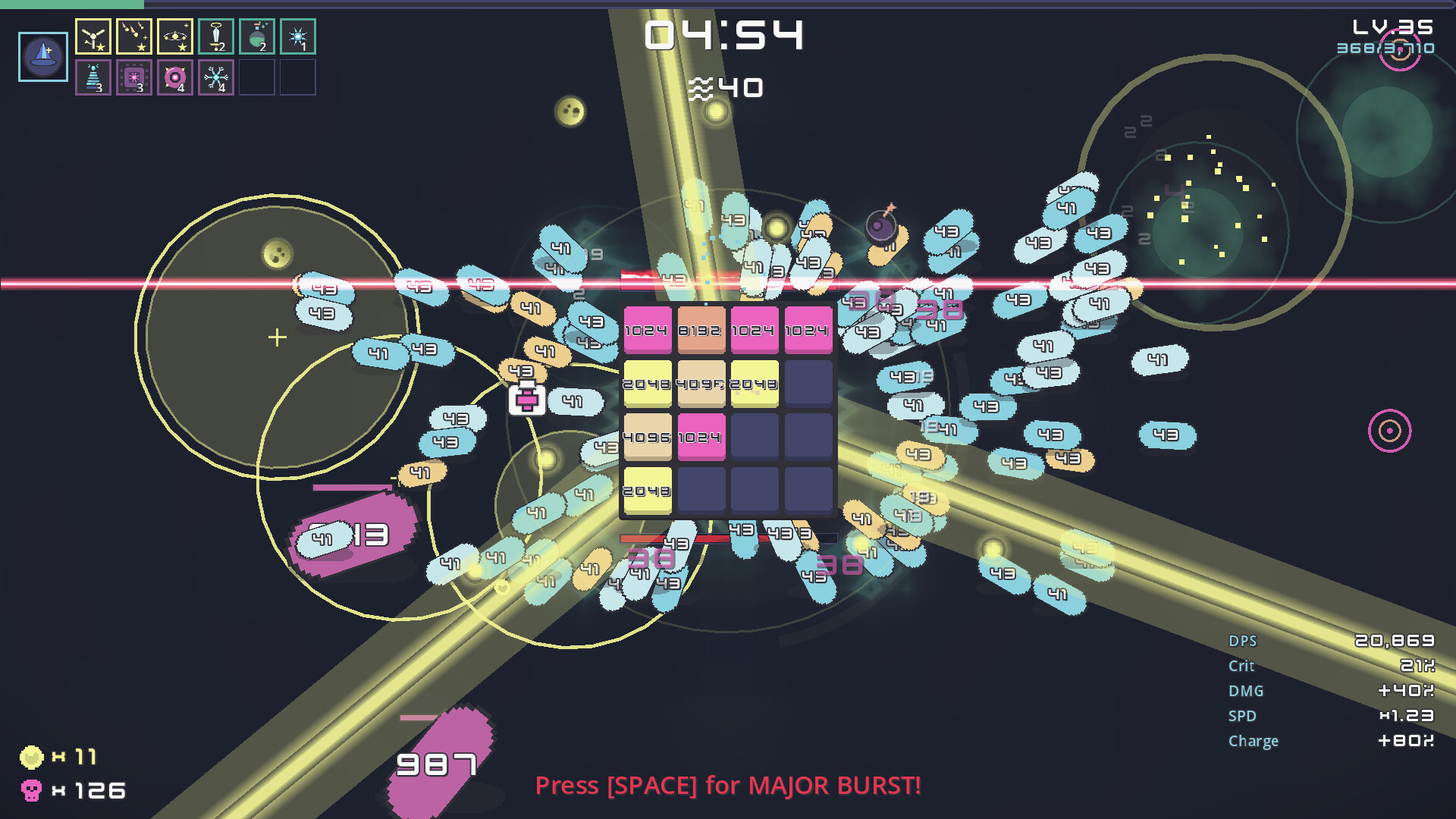 Overdrive 2048 screenshot 5