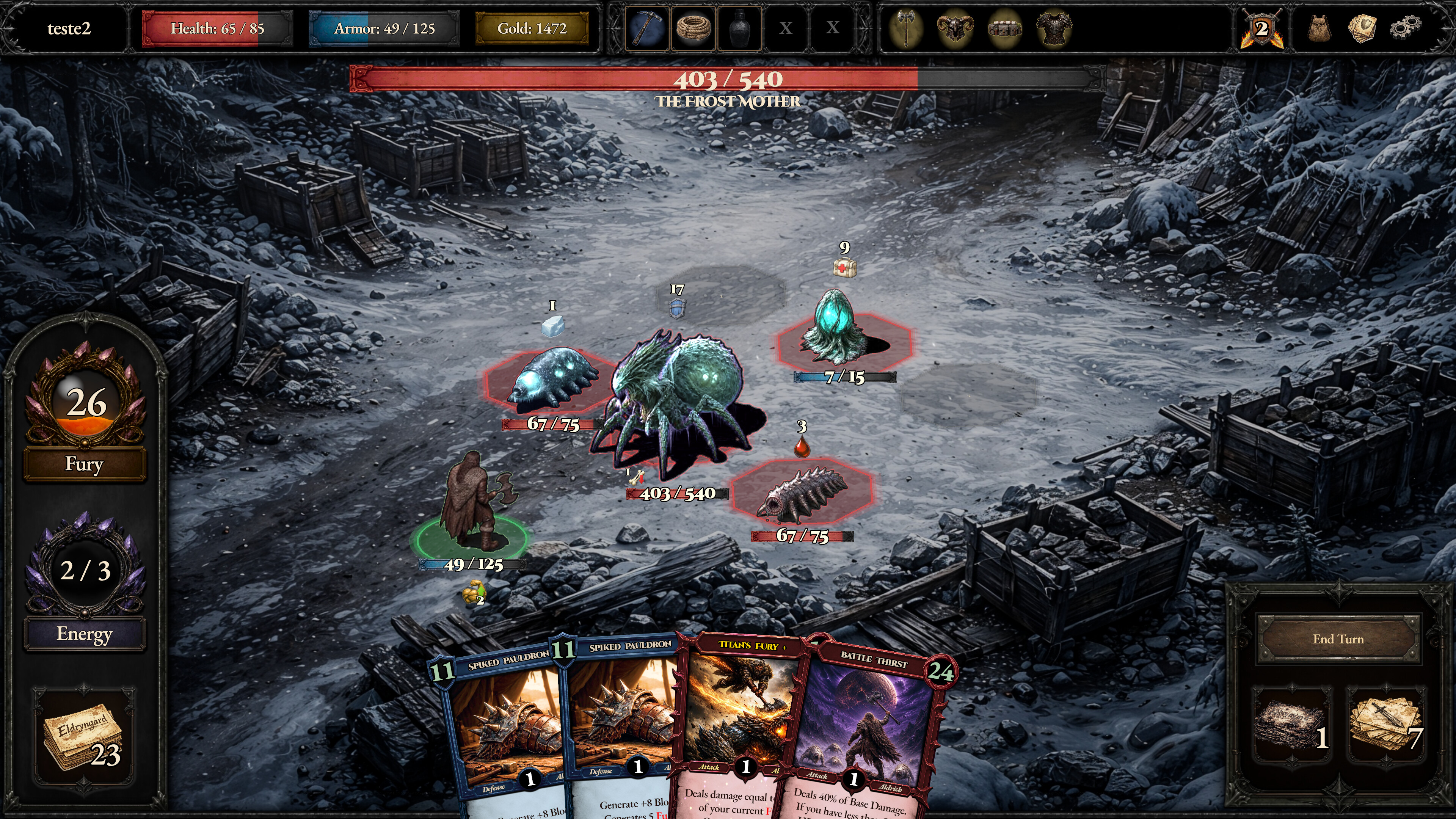 Scourge of Eldryngard screenshot 2