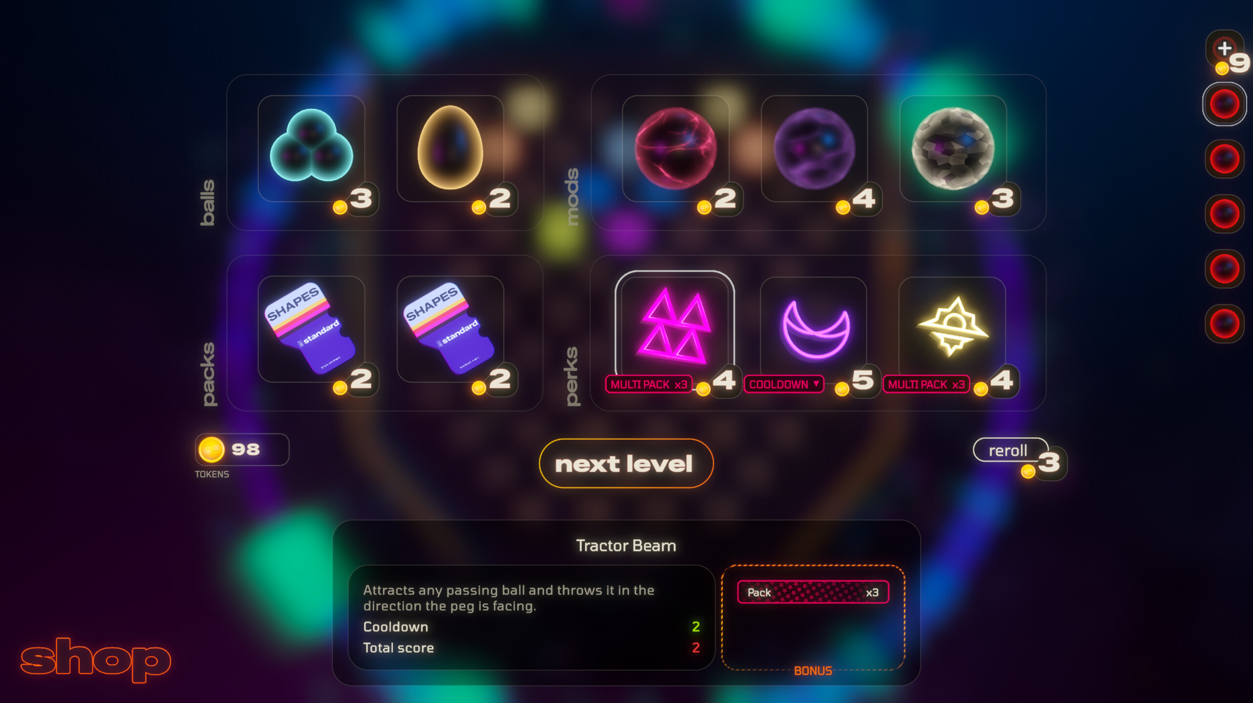 HYPERDROP: A Pachinko Roguelite screenshot 5