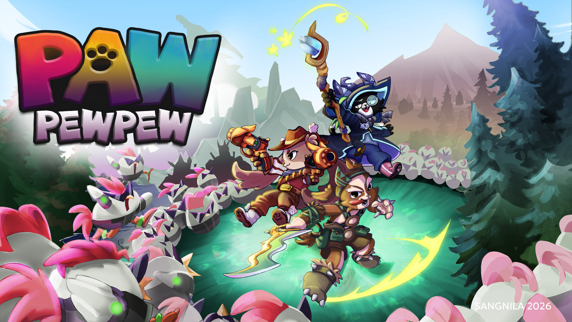 Paw Pew Pew trailer