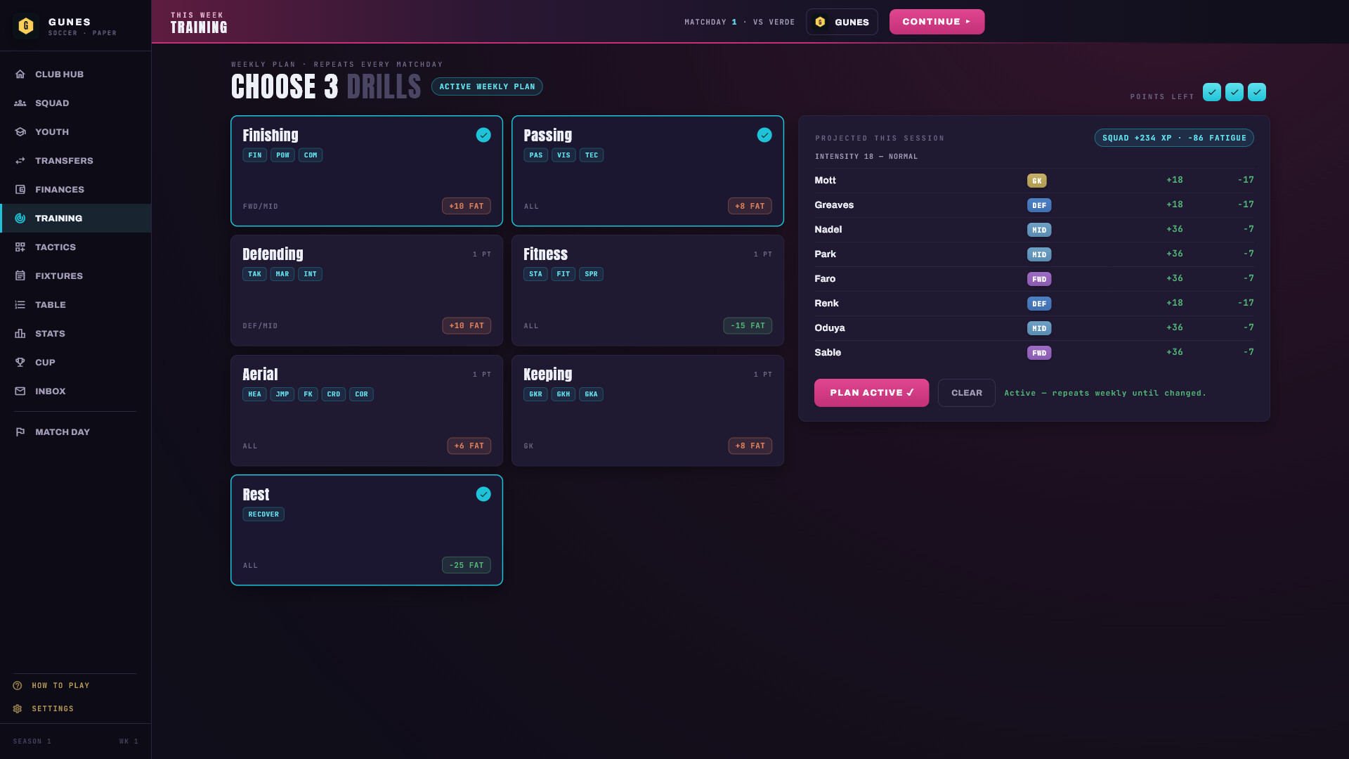 Football on Paper screenshot 5
