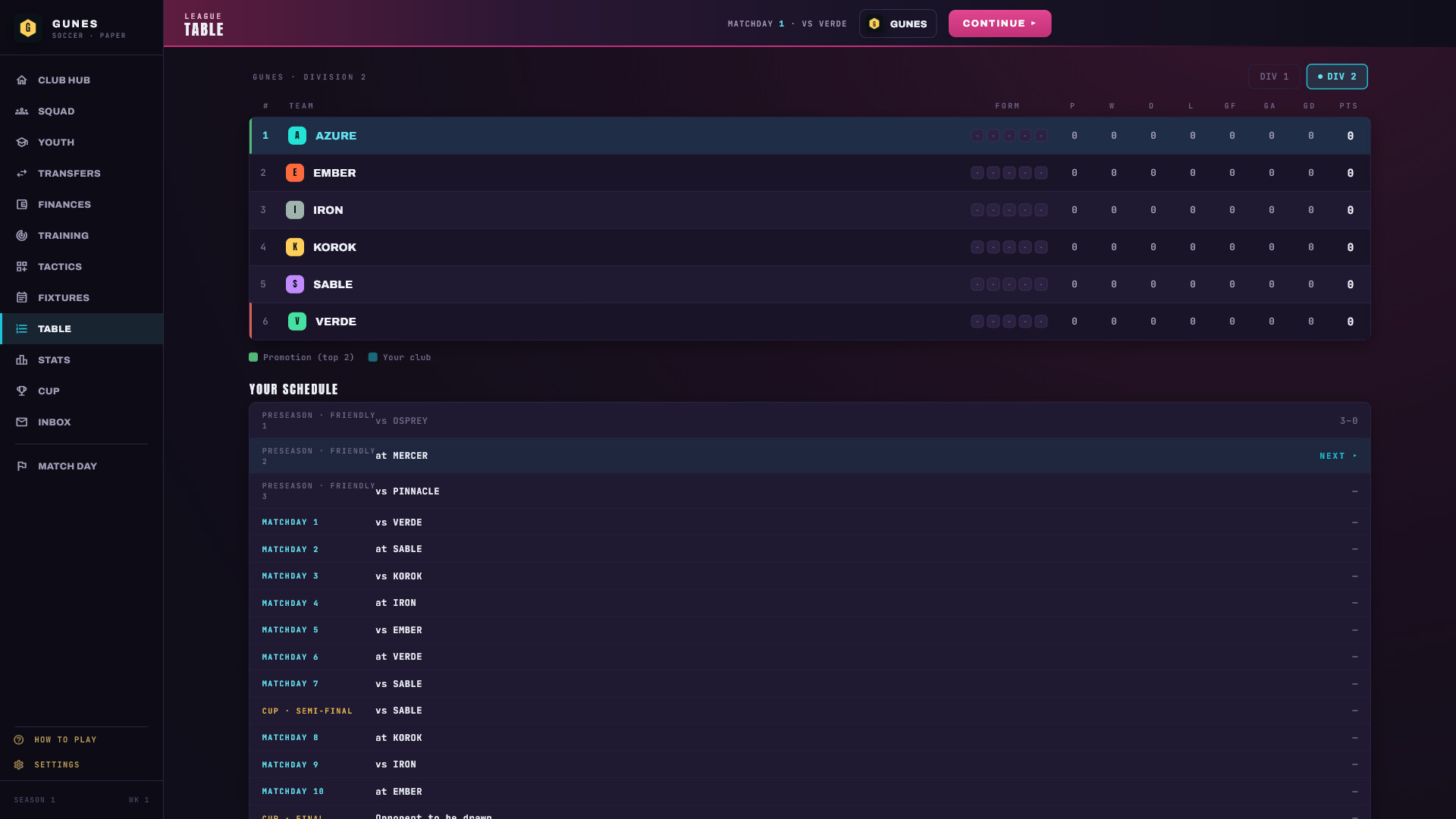 Football on Paper screenshot 2