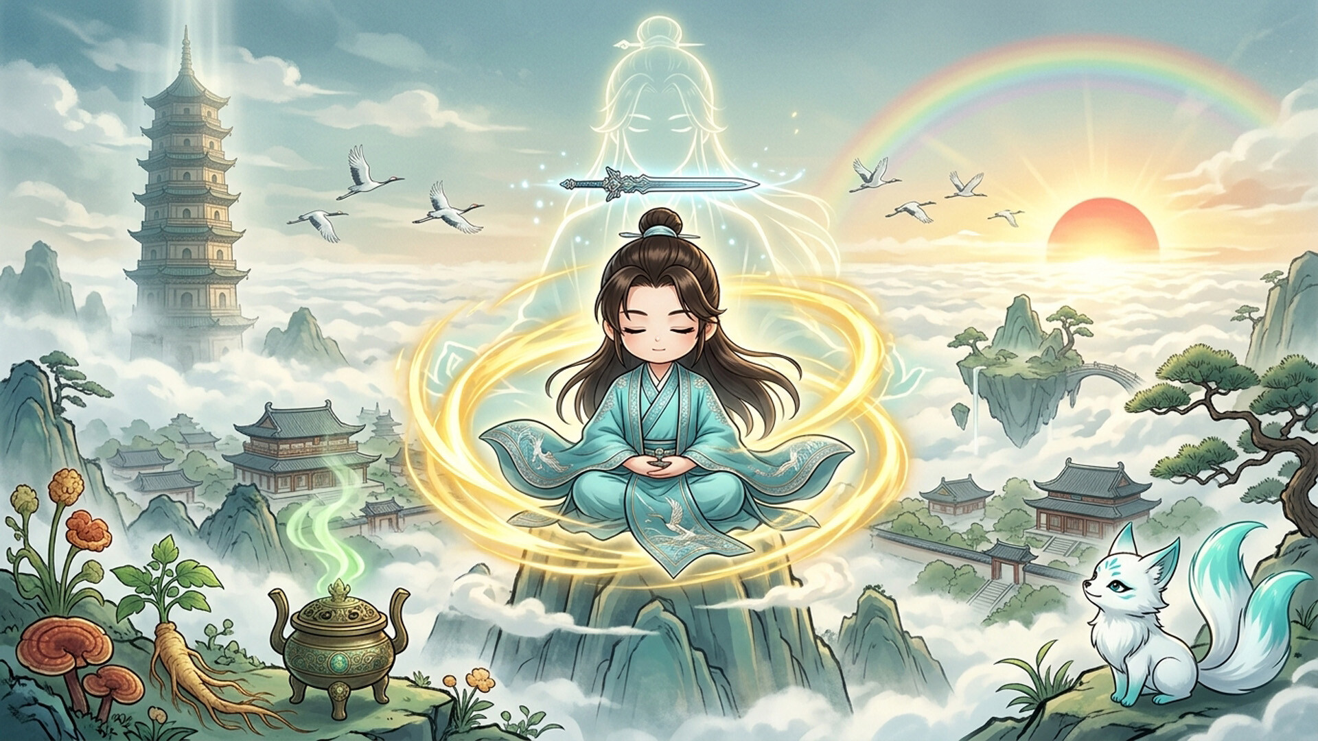 摸鱼修仙 screenshot 1
