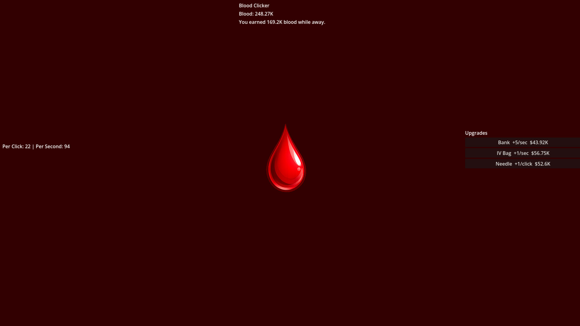 Blood Clicker trailer