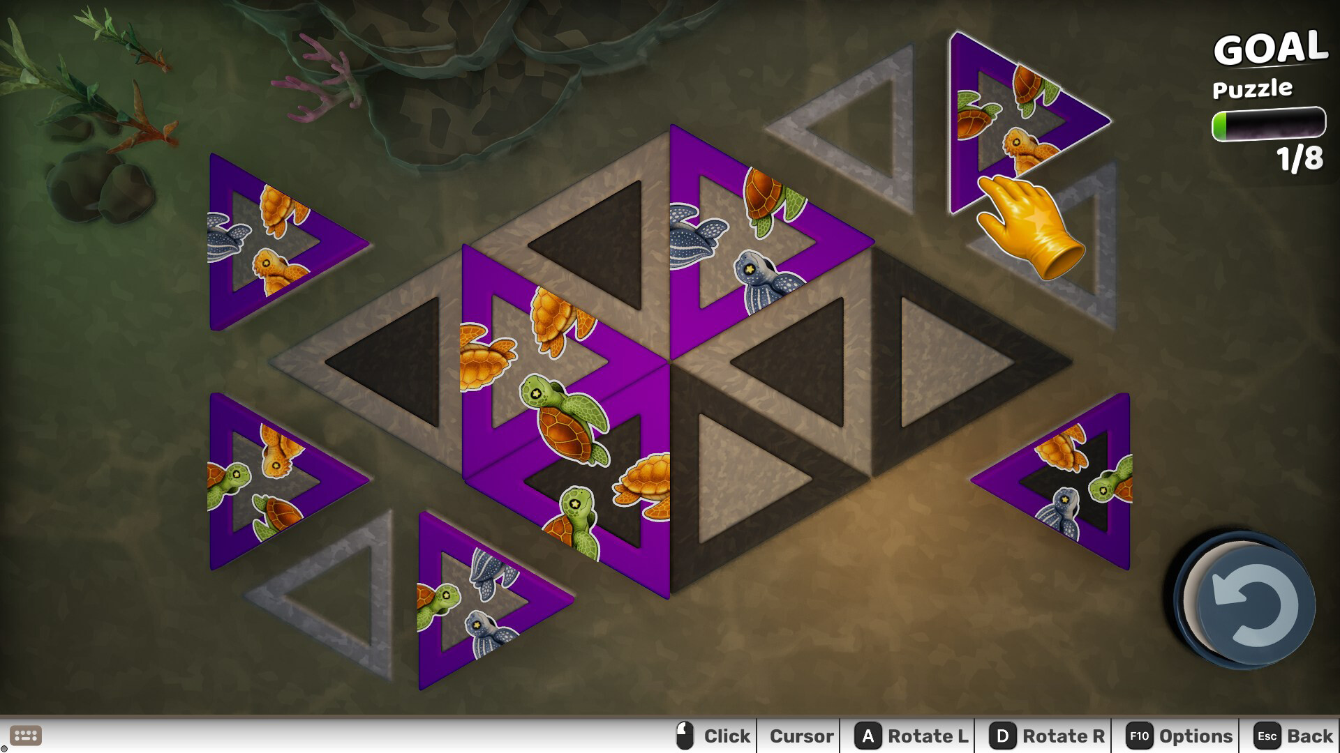 Hidden Turtle Puzzle screenshot 4