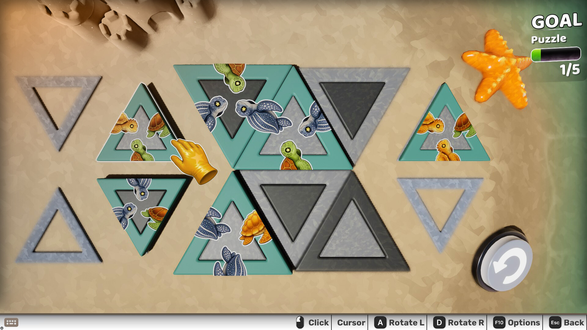 Hidden Turtle Puzzle screenshot 5
