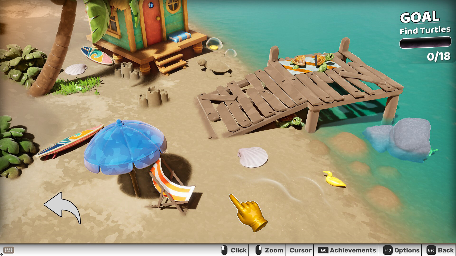 Hidden Turtle Puzzle screenshot 2