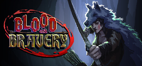 Cover art from Blood and Bravery