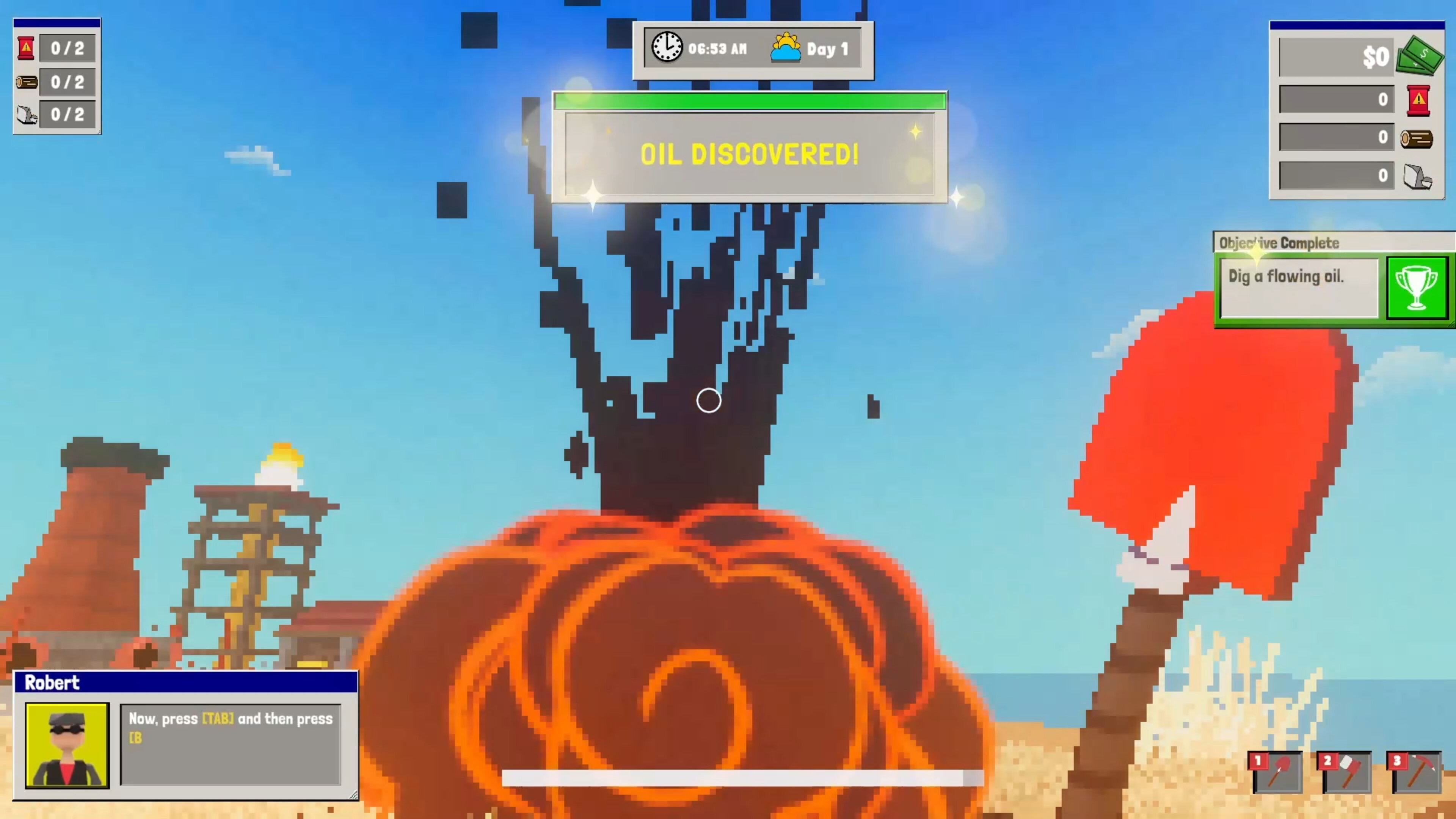 Oil Island Hustle trailer