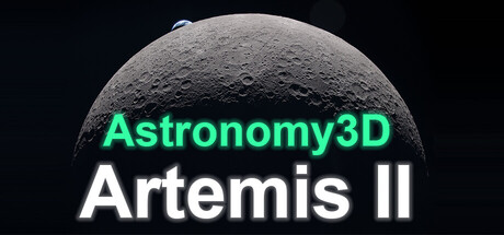 Cover art from Astronomy3D: Artemis II