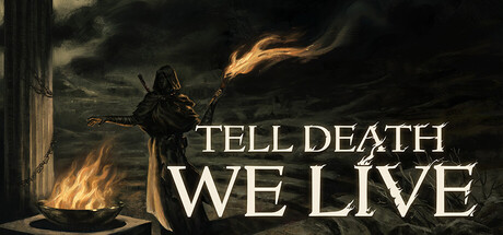 Cover art from Tell Death We Live