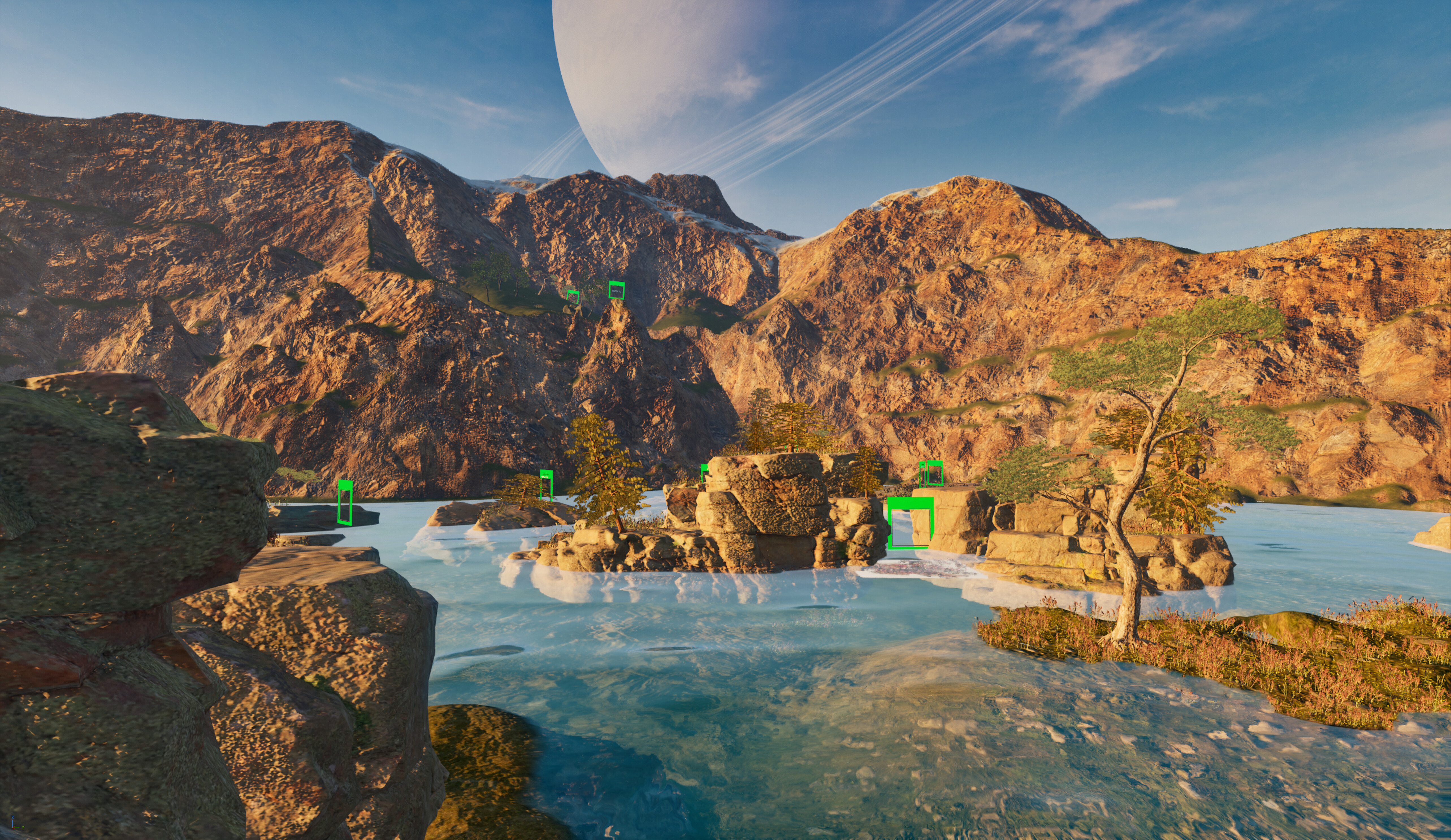 Mountain Surfer Drone Racing Game screenshot 2