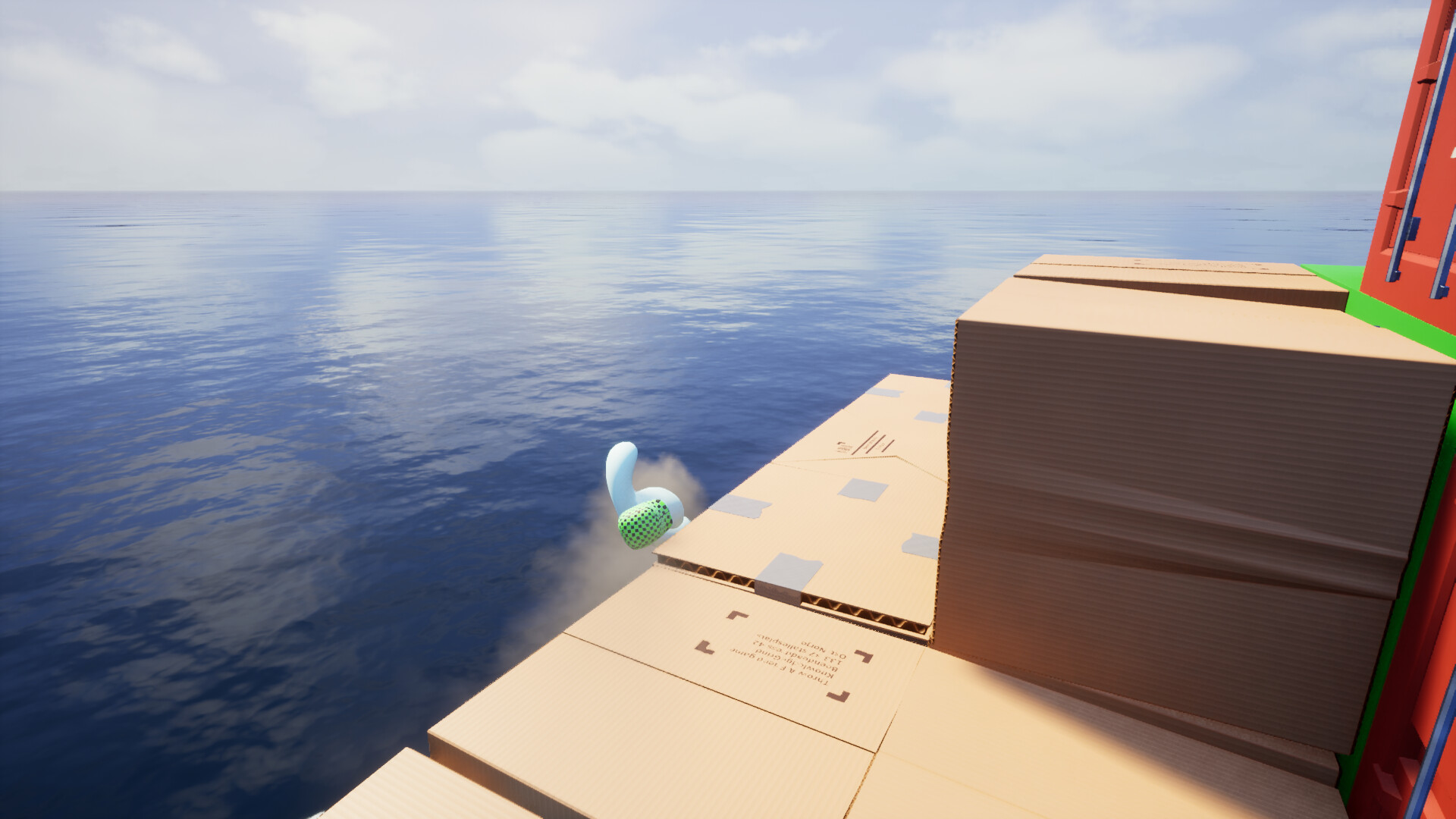 A GAME of stacking cardboard boxes AND DROWNING YOUR FRIENDS screenshot 5